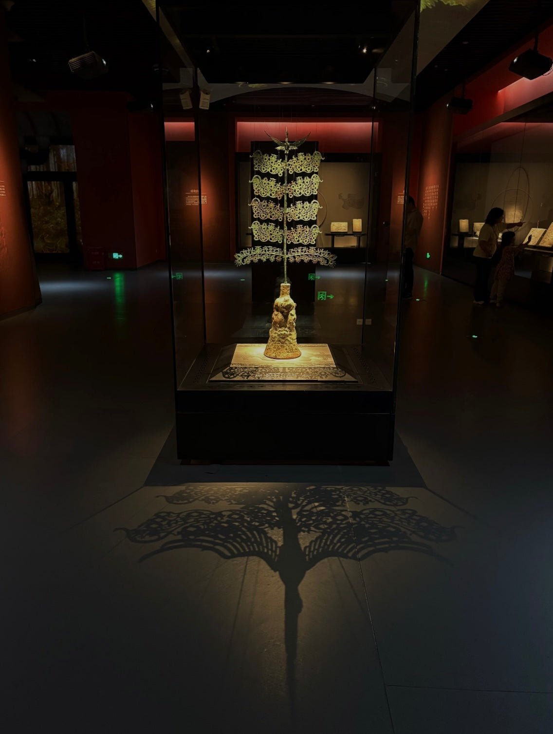 Certified 24K Gold Foil Phone Fortune Charm  |  Dual Blessing Collectible (Money Tree & Fu Gui Chang)