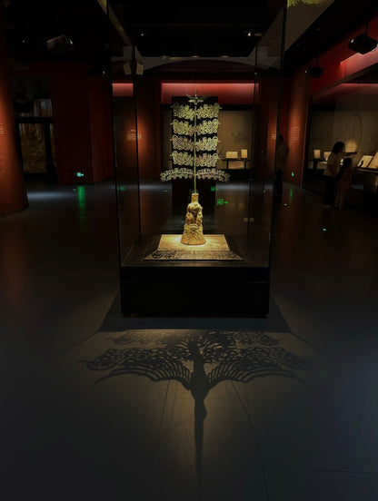 Certified 24K Gold Foil Phone Fortune Charm  |  Dual Blessing Collectible (Money Tree & Fu Gui Chang)