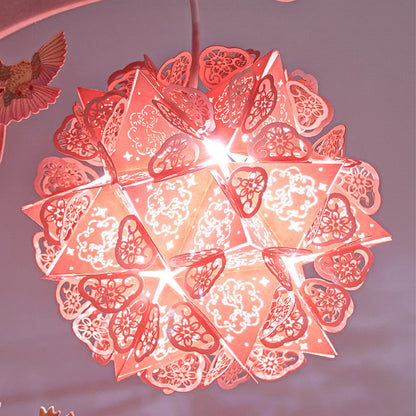 DIY Paper Carving Lamp Inspired by the Deer King – Blooming Deer